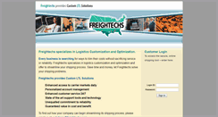 Desktop Screenshot of freightechs.com